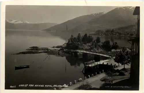 Balholmen - Udsigt fra Kvikne Hotel -632424