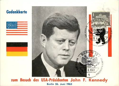 Berlin - Besuch von John F. Kennedy 1963 -634624