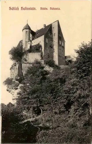 Sächs. Schweiz, Hohnstein, Schloss -521196