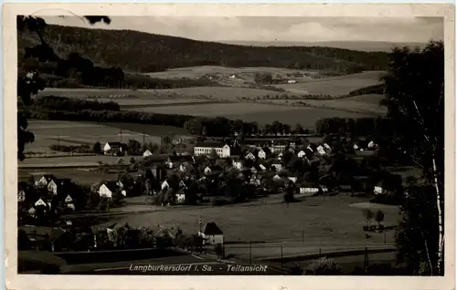 Langburkersdorf bei Neustadt i. Sa., Teilansicht -521236