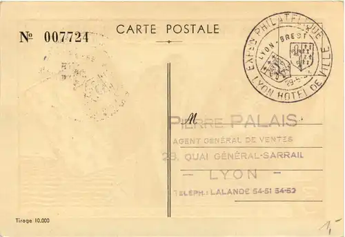 Lyon - Exposition Philatelique 1943 -495386