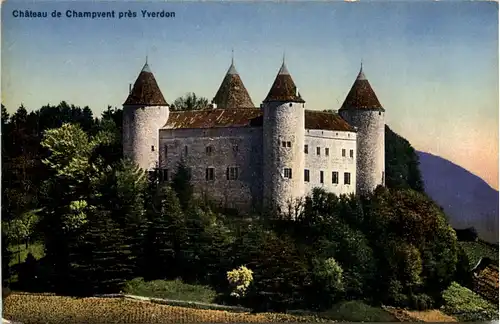 Yverdon, Chateau de Champvent -507172