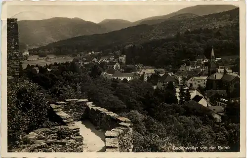 Badenweiler, von der Ruine -521780