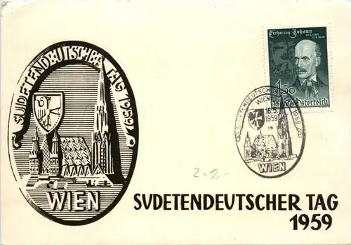 Wien - Sudetendeutscher Tag 1959 -495566