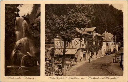 Kirnitzschtal, Gasthaus am Lichtenhainer Wasserfall -522230