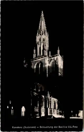Konstanz, Beleuchtung der Basilika -521616