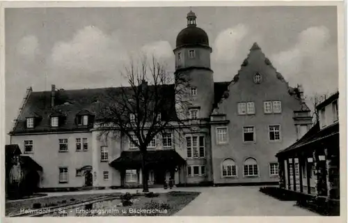 Helmsdorf i.Sa., Erholungsheim und Bäckerschule -522310