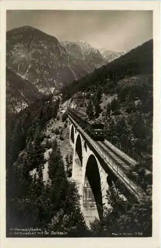 Mittenwaldbahn - Vorbergviadukt -495906