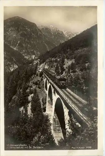 Mittenwaldbahn - Vorbergviadukt -495926