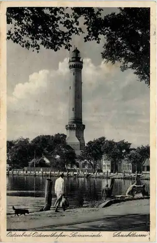 Ostseebad Osternothafen Swinemünde - Leuchtturm -633126