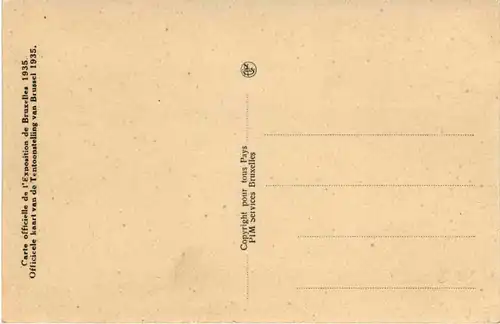 Bruxelles - Exposition 1935 -634240