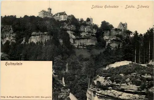 Sächs. Schweiz, Hohnstein, Schloss -521194