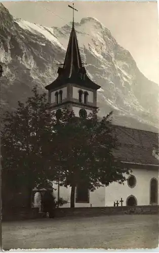 Grindelwald, Kirche mit Eiger -507652