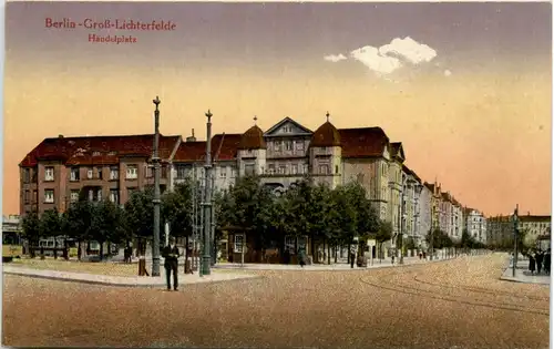 Berlin - Gross-Lichterfelde - Händelplatz -634380