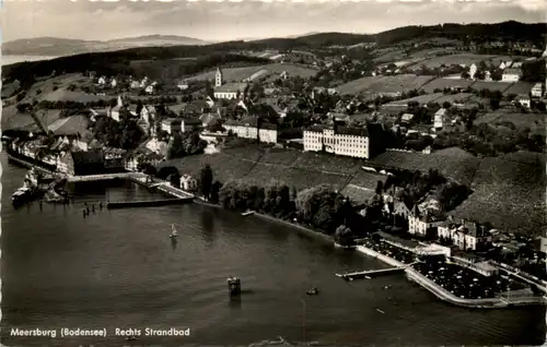 Meersburg, rechts Strandbad -522730