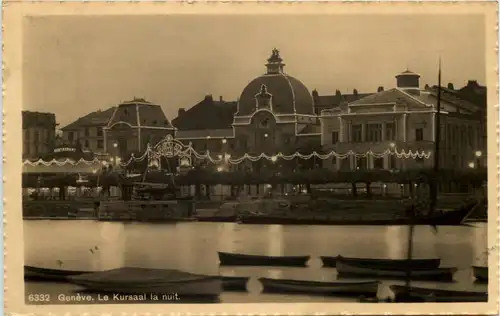 Geneve, Le Kursaal la nuit -507932