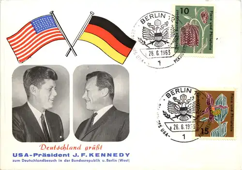 Berlin - Besuch von John F. Kennedy 1963 -634620