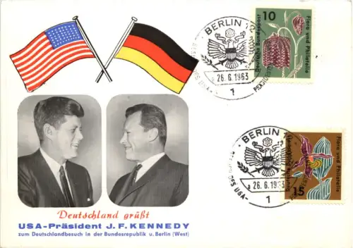 Berlin - Besuch von John F. Kennedy 1963 -634620