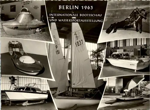 Berlin - Bootsshau 1963 -496346