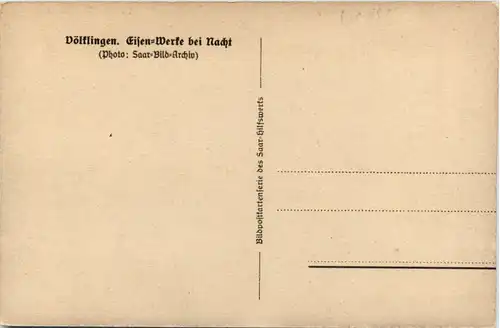 Völklingen - Eisen Werke bei Nacht -496366