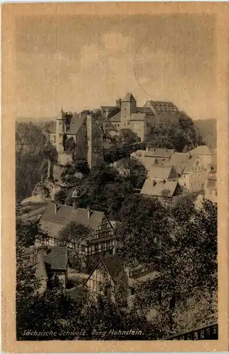 Sächs. Schweiz, Hohnstein, Burg -521212