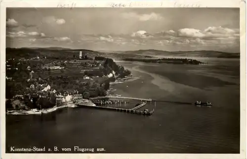 Konstanz-Staad v. Flugzeug aus -522970