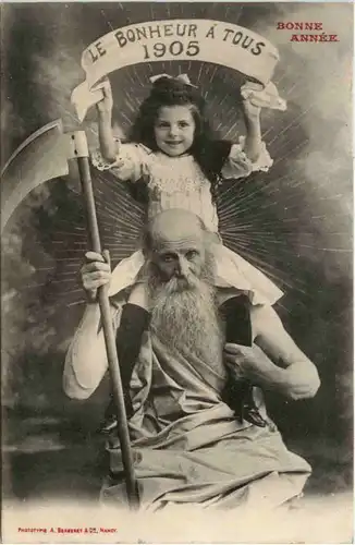 Neujahr - Jahreszahl 1905 -496606