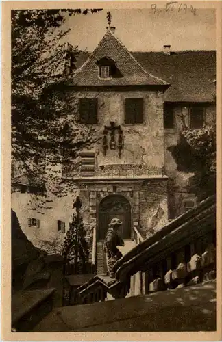 Meersburg, Altes Schloss, Eingang -521452