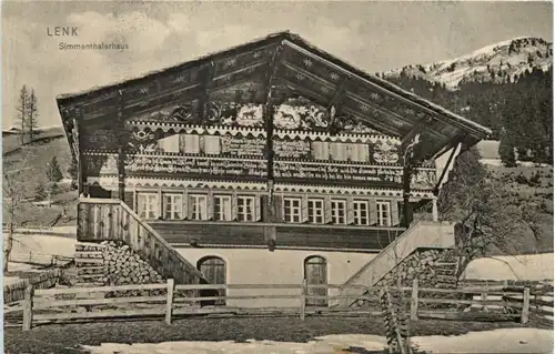 Lenk, Simmentalerhaus -508392