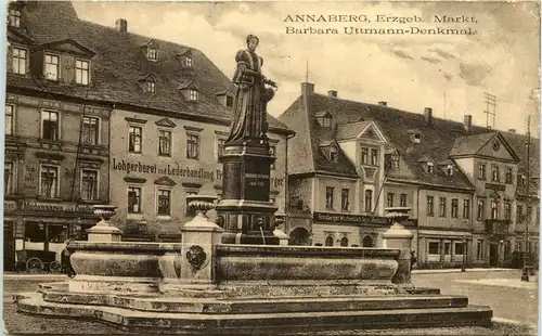 Annaberg - Barbara Uttmann Denkmal -633976