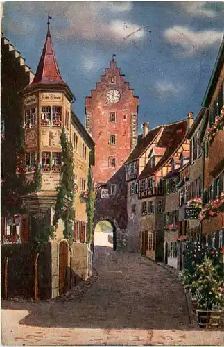 Meersburg, Obertor und Gasthof zum Bären -522616