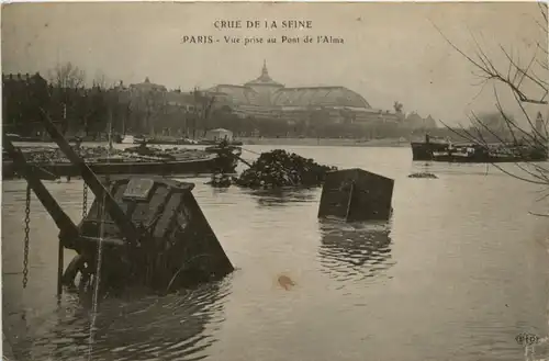 Paris - Crue de la Seine -496866