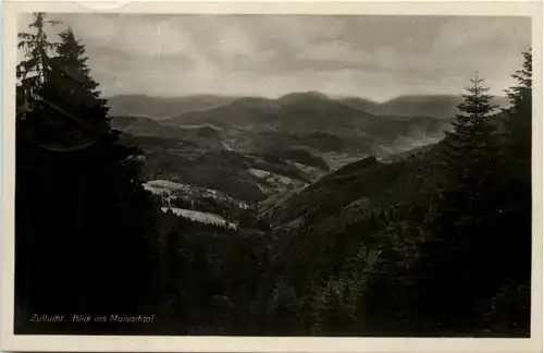 Zuflucht, Blick ins Maisachtal -521966