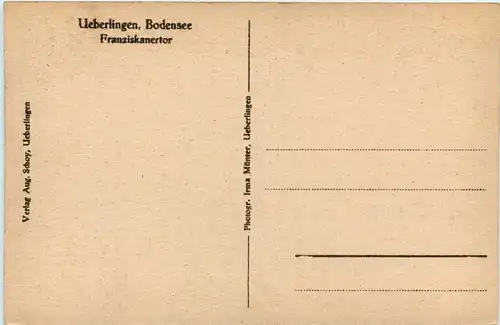 Überlingen, Franziskanertor -523454