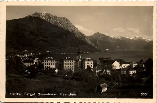 Gmunden mit Traunstein -521812