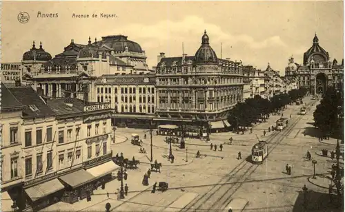 Anvers - Avenue de Keyser -634316