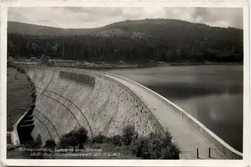 Schwarzenbach Talsperre und Stausee Schwarzwald -523574