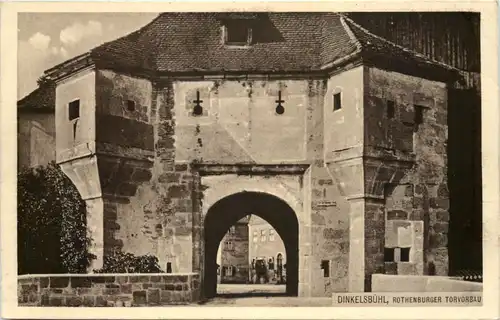 Dinkelsbühl, Rothenburger Torvorbau -523424