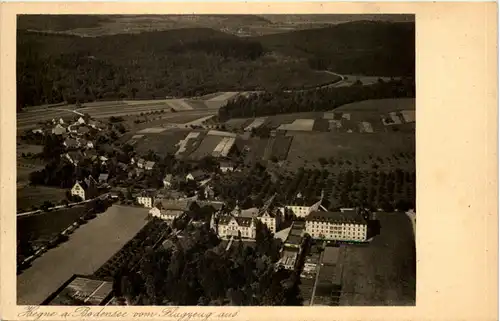 Hegne am Bodensee, vom Flugzeug aus -522956