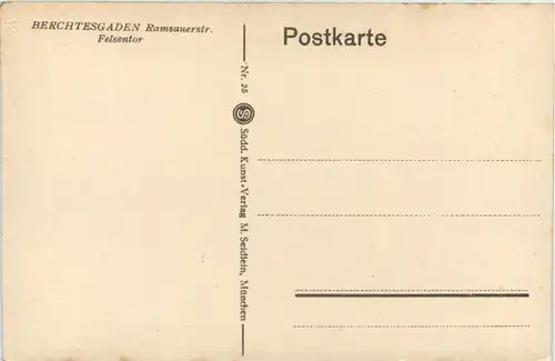 Berchtesgaden, Felsentor -521992