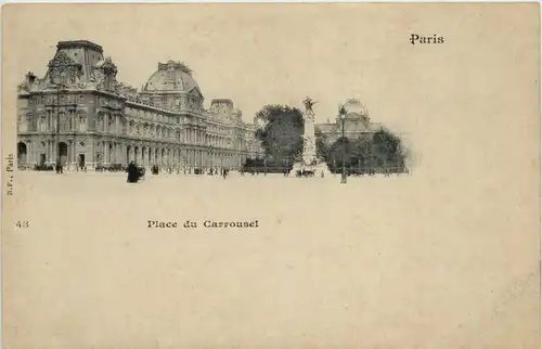 Paris - Place du Carrousel -634496