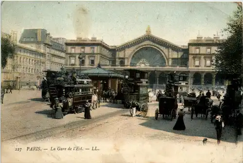 Paris - La Gare de l Est -497246