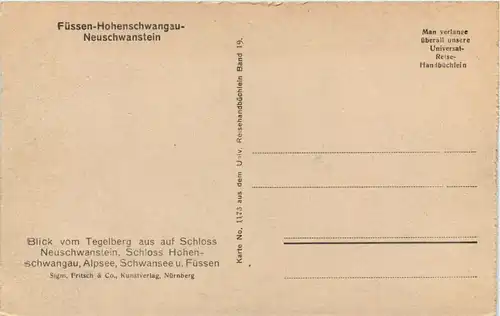 Füssen, Hohenschwangau, Neuschwanstein -522072