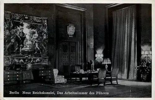 Berlin - Neue Reichskanzlei - Arbeitszimmer des Führers -634676