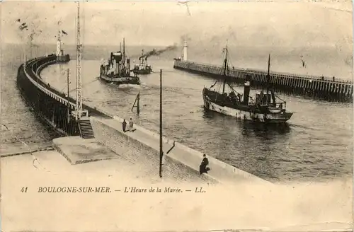 Boulogne sur Mer - L Heure de la Maree -497386