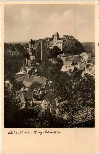 Sächs. Schweiz, Hohnstein, Schloss -521188
