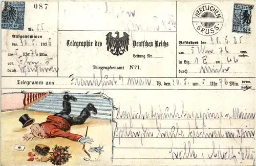 Telegraphie des Deutschen Reiches - Humor -634944