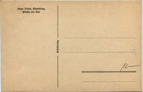 Meersburg, Häuser am See -523784