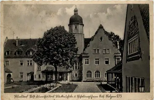 Helmsdorf i.Sa., Erholungsheim und Bäckerschule -522312