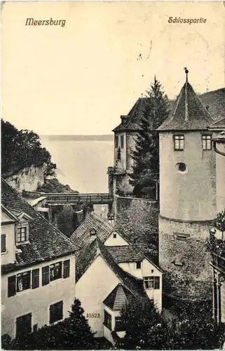 Meersburg, Schlosspartie -521408